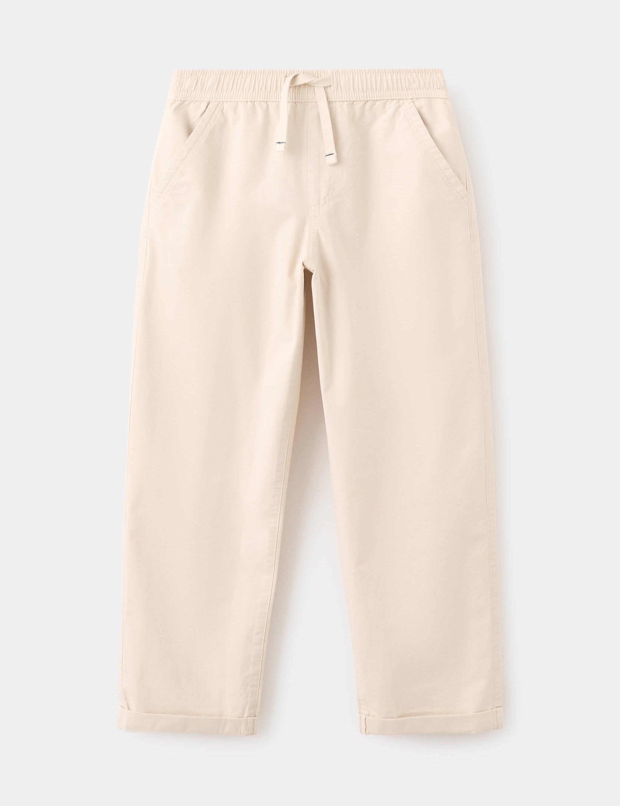 Mango trousers franky in sand-021