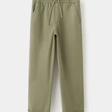 Mango trousers franky in khaki-021