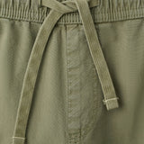 Mango trousers franky in khaki-023