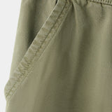Mango trousers franky in khaki-030