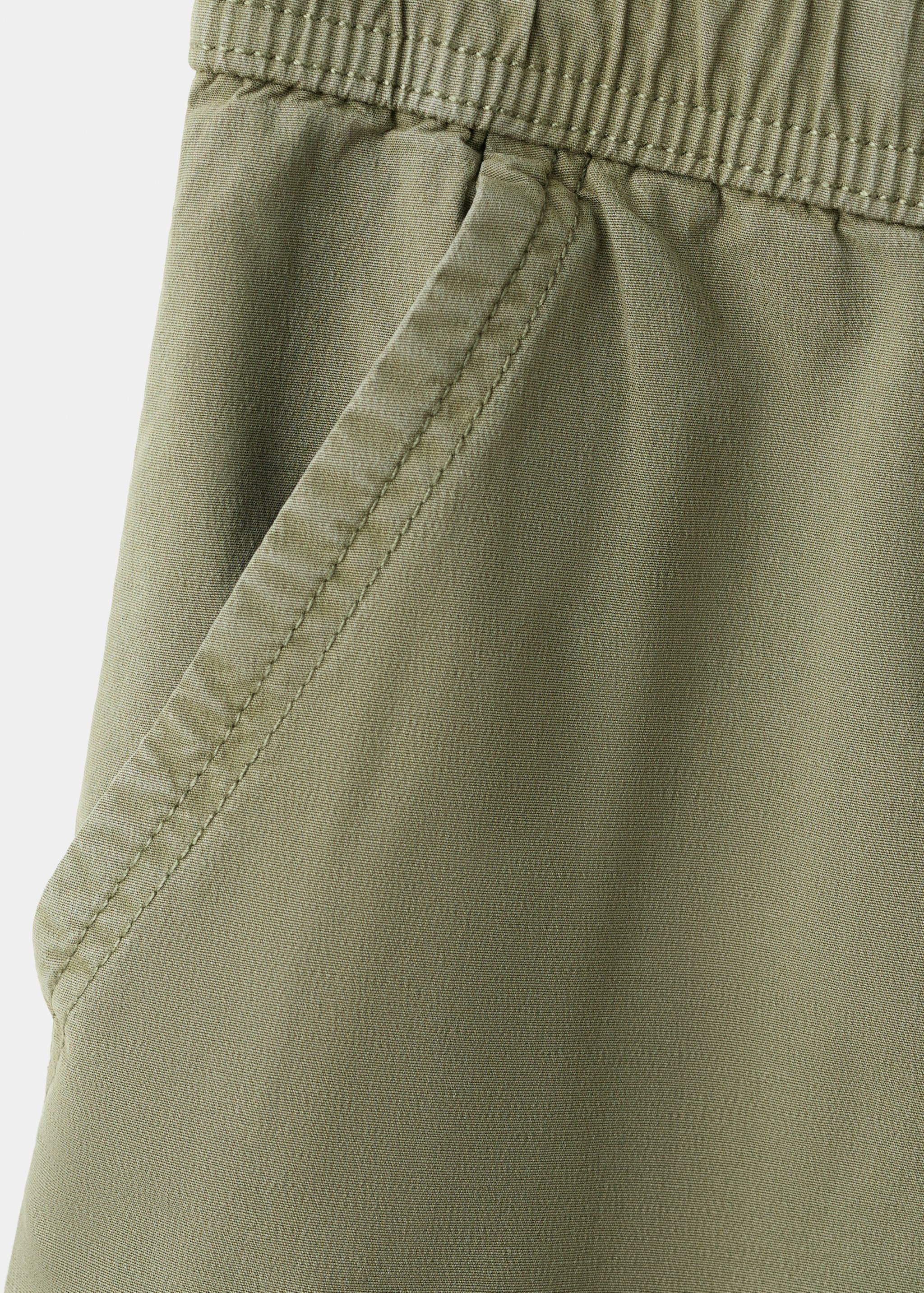 Mango trousers franky in khaki-030