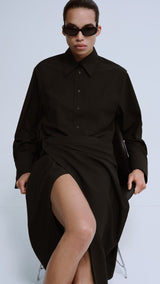 Mango shirt aura in chocolate - Image 1
