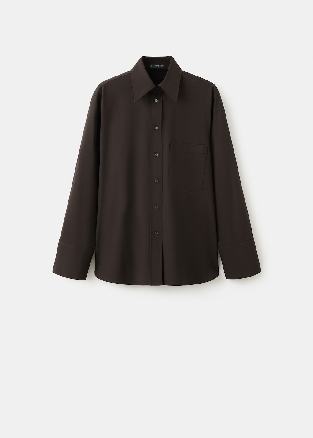 Mango shirt aura in chocolate - Image 2