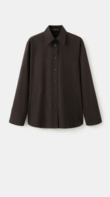 Mango shirt aura in chocolate - Image 2