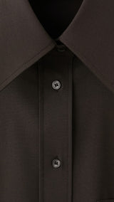 Mango shirt aura in chocolate - Image 3