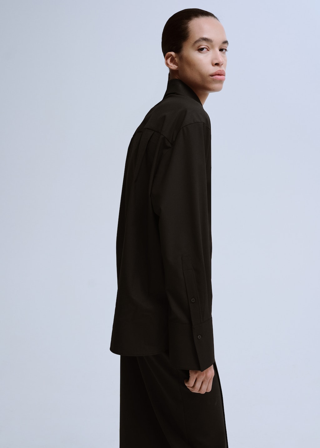 Mango shirt aura in chocolate - Image 4