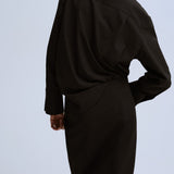 Mango shirt aura in chocolate - Image 7