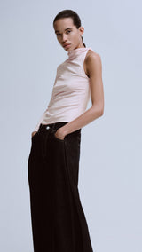 Mango t-shirt phoebe in vintage pink-002