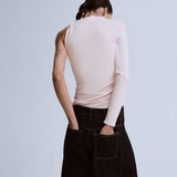 Mango t-shirt phoebe in vintage pink-003