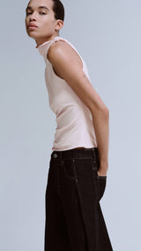Mango t-shirt phoebe in vintage pink-004