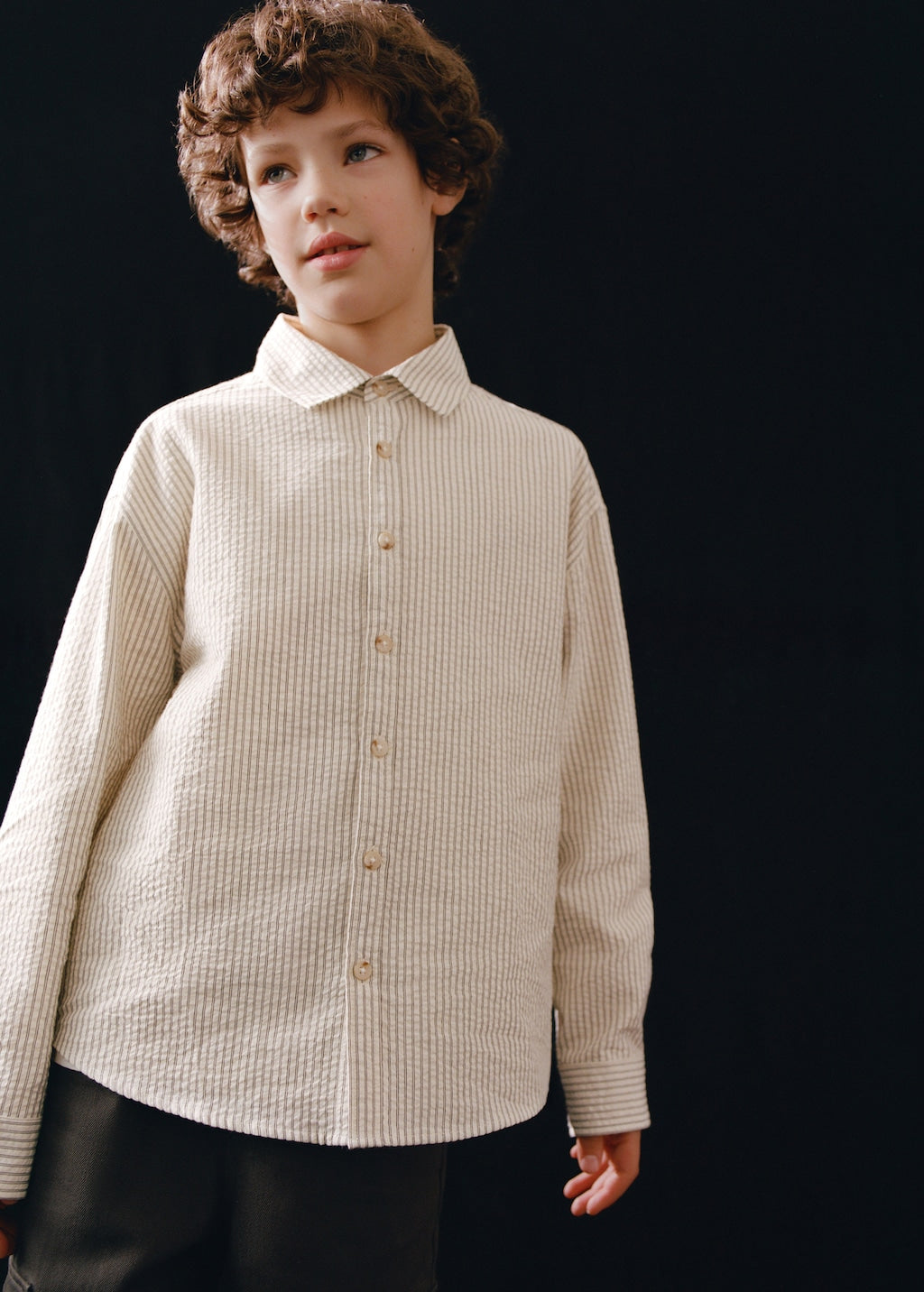Mango shirt pluton in raw - Image 3