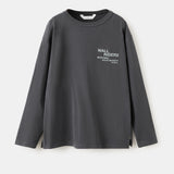 Mango t-shirt ewall in anthracite - Image 2