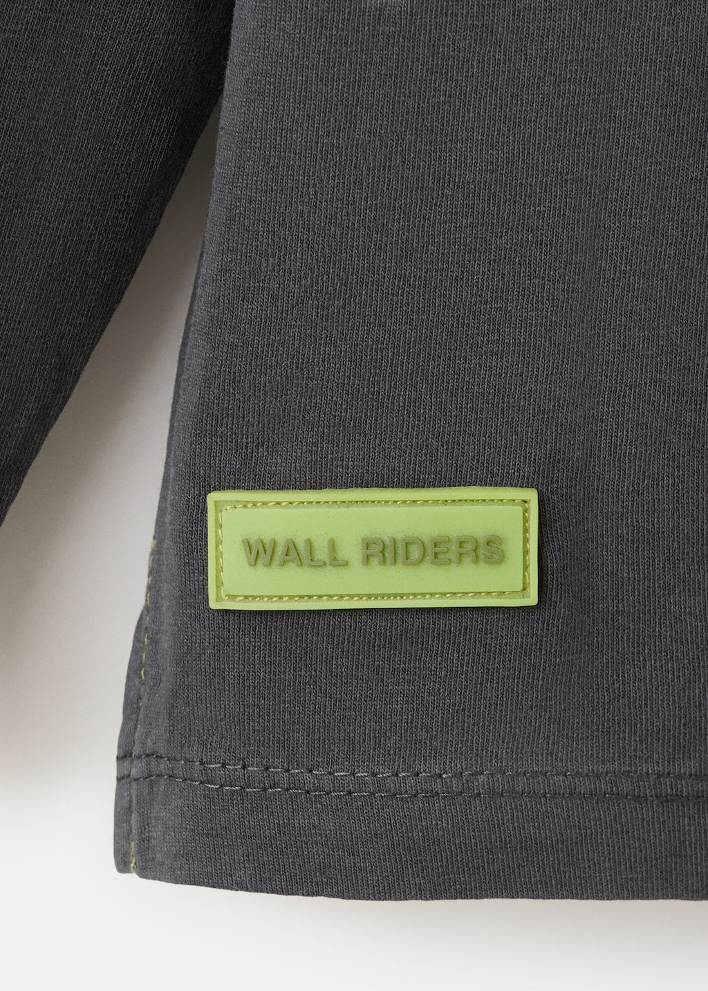 Mango t-shirt ewall in anthracite - Image 3