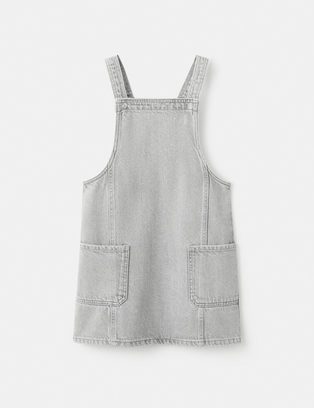 Mango pichi pichi in grey denim - Image 1