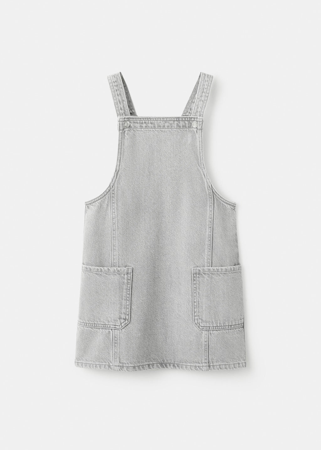 Mango pichi pichi in grey denim - Image 1