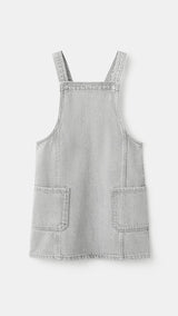 Mango pichi pichi in grey denim - Image 1
