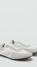 Mango trainers sofi in white - Image 1