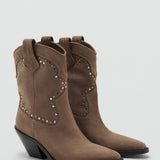 Mango ankle boots kai in sand - Image 1