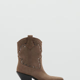 Mango ankle boots kai in sand - Image 2