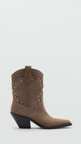 Mango ankle boots kai in sand - Image 2