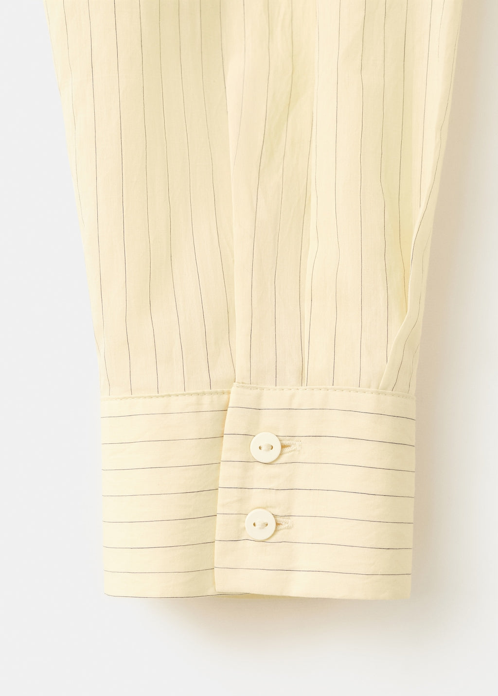 Mango shirt chipiti in pastel yellow - Image 4