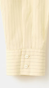 Mango shirt chipiti in pastel yellow - Image 4