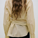 Mango shirt chipiti in pastel yellow - Image 5