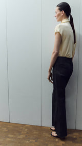 Mango top bert in pastel yellow-003