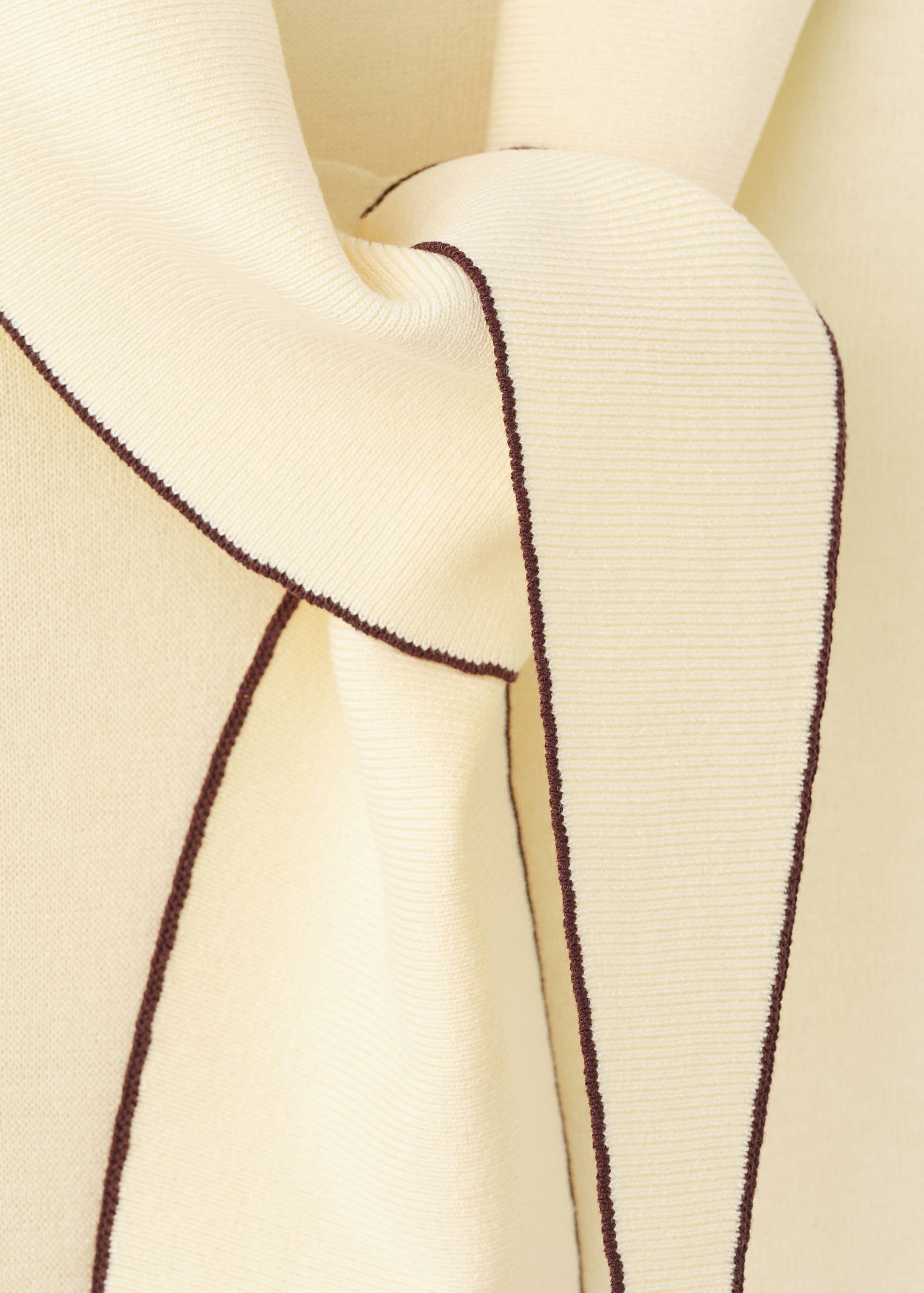 Mango top bert in pastel yellow-023
