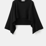 Mango cape capote in black - Image 2