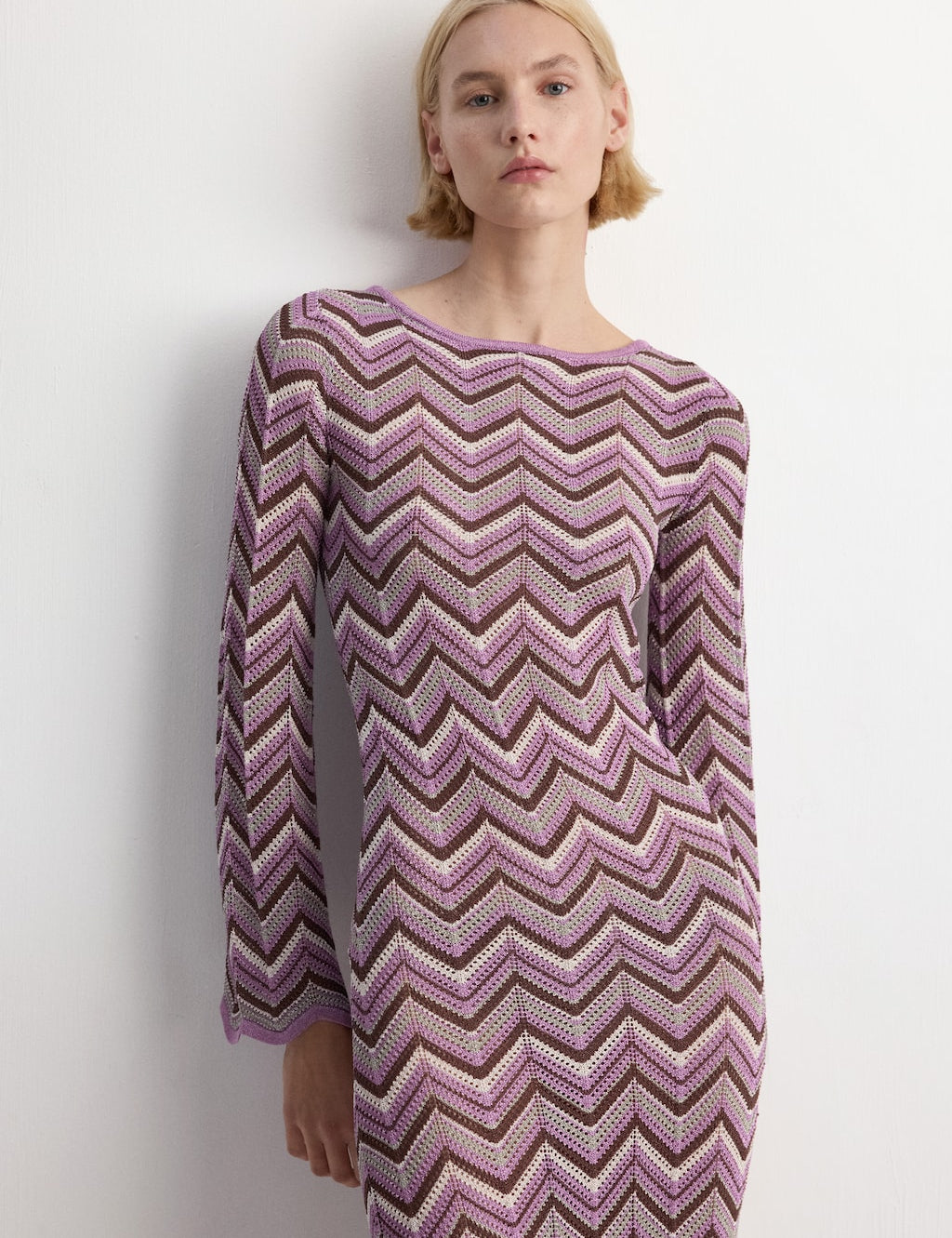 Mango dress mar in purple - Image 1