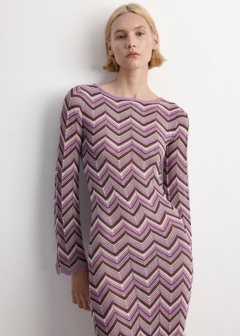 Mango dress mar in purple