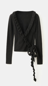 Mango cardigan heidi in anthracite - Image 2
