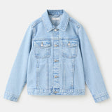 Mango jacket john in light denim - Image 1