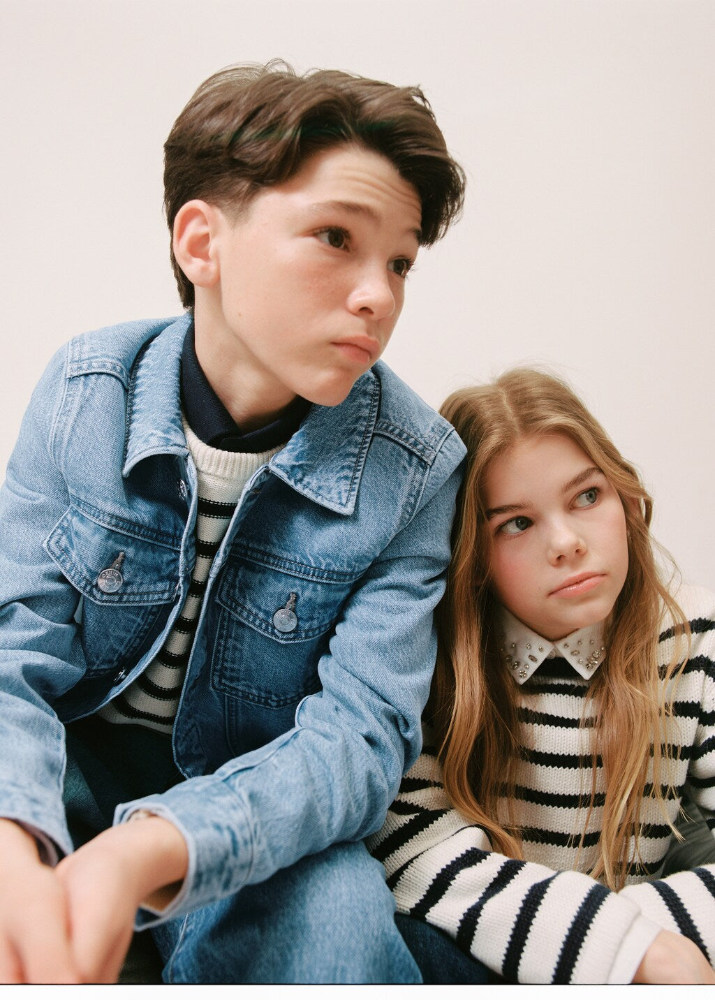 Mango jacket john in light denim - Image 3