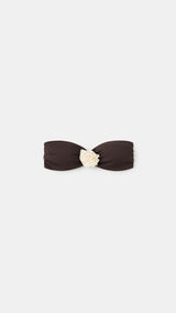 Mango bikini top fiji in brown - Image 2