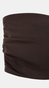Mango bikini top fiji in brown - Image 3