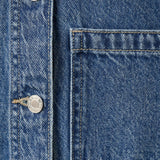 Mango jacket georgia in medium denim - Image 2