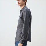 Mango shirt dani in navy - Image 5