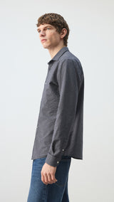 Mango shirt dani in navy - Image 5
