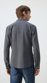 Mango shirt dani in navy - Image 7