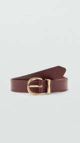 Mango belt twister in brown-051
