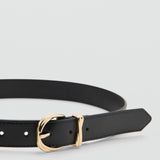 Mango belt twister in black-052