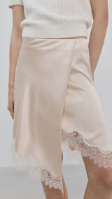 Mango skirt ines in beige - Image 1
