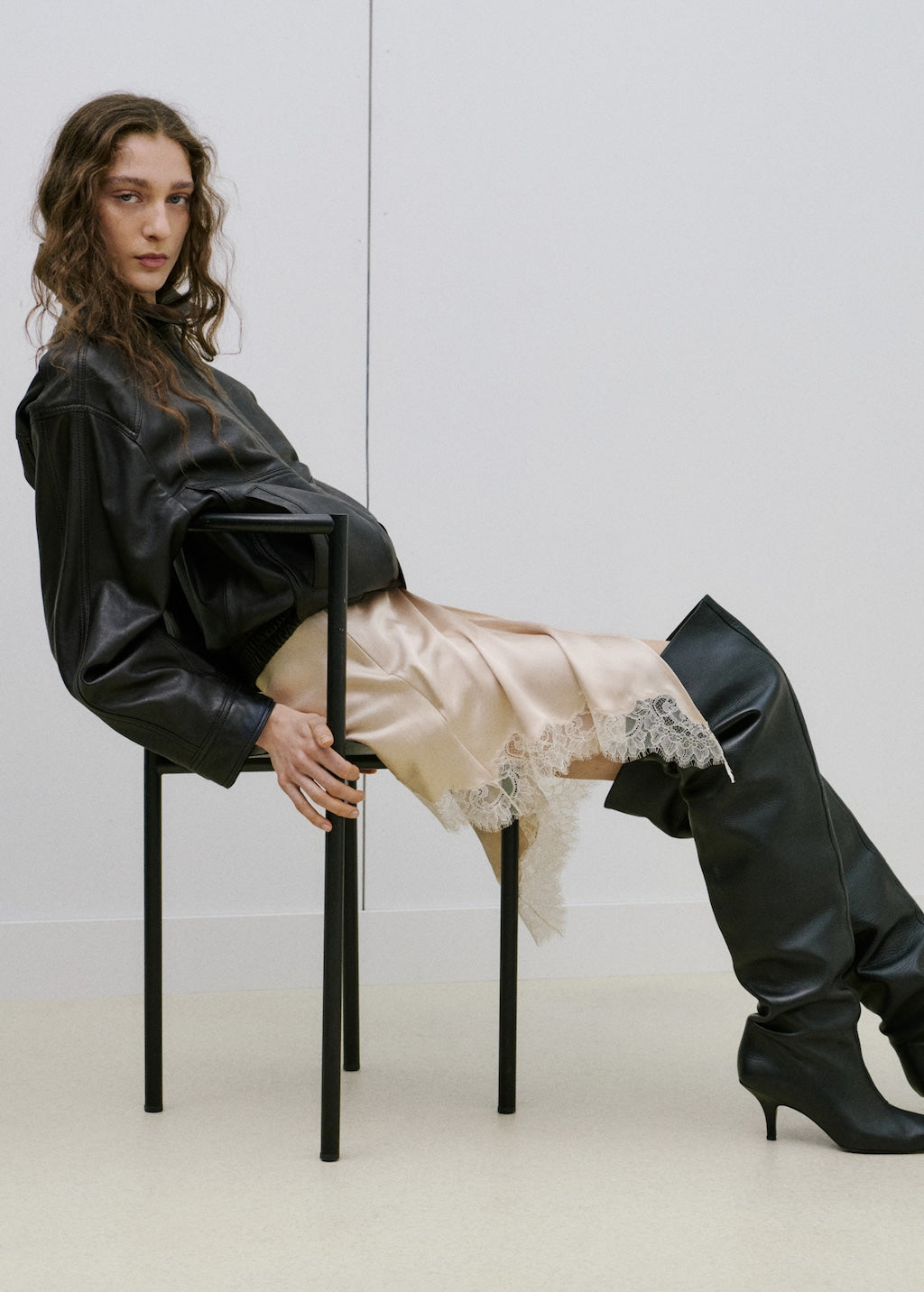 Mango skirt ines in beige - Image 4