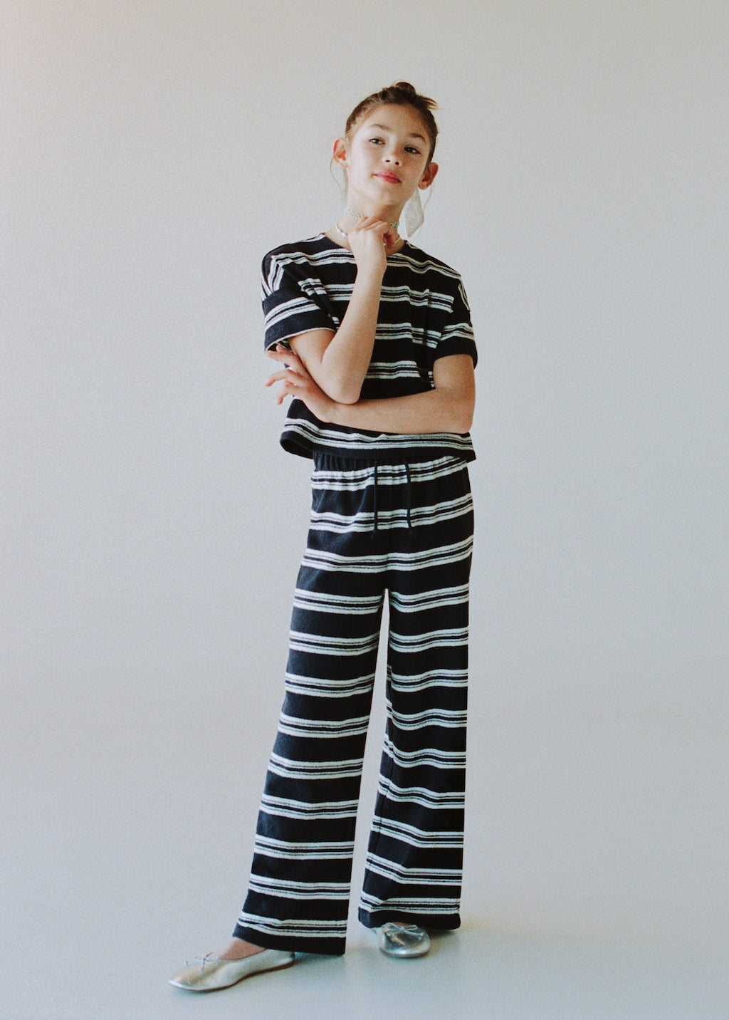 Mango trousers navyset in navy - Image 3