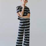 Mango trousers navyset in navy - Image 3