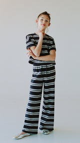 Mango trousers navyset in navy - Image 3
