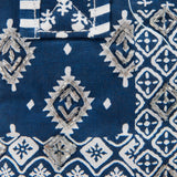 Mango mini bag bandana in navy - Image 3