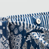 Mango mini bag bandana in navy - Image 4